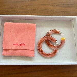 Cult Gaia Mira Hoop Earrings